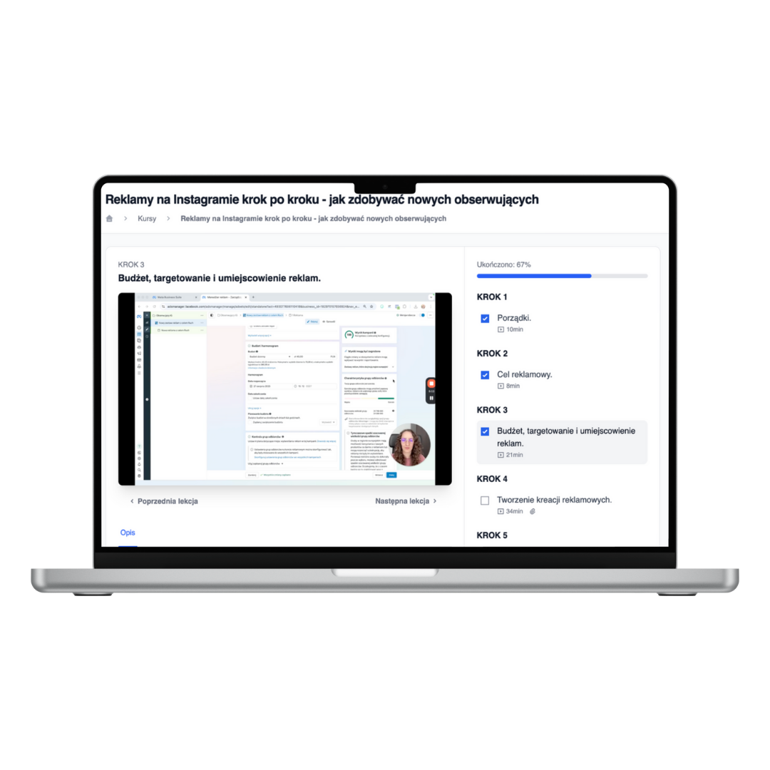 kurs online podstawy meta ads
